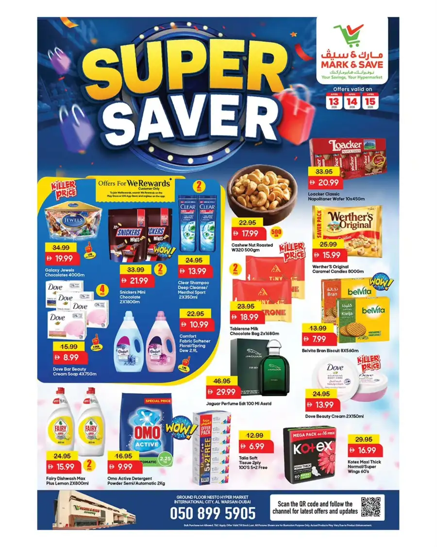 Mark & Save Al Warsan Super Saver Offers | 13-15 April 2026