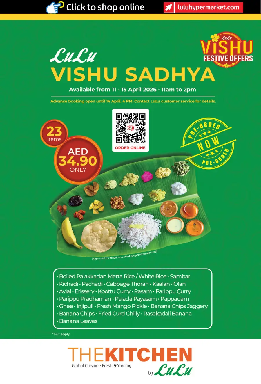 LuLu Abu Dhabi & Al Ain Vishu Offers | Ends Wednesday