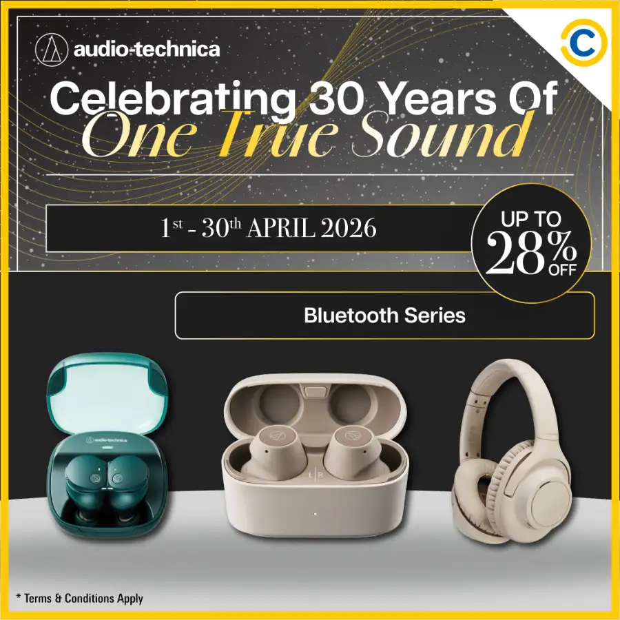 Audio-Technica Singapore: 30th Anniversary Sale – Up to 28% Off