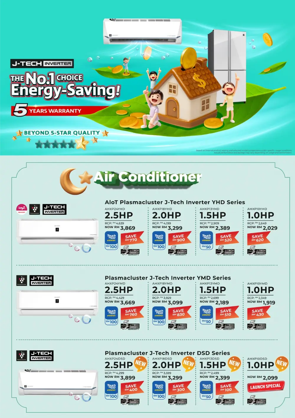 Sharp Malaysia HomePro Purrsperity Deals: Up to 45% Off