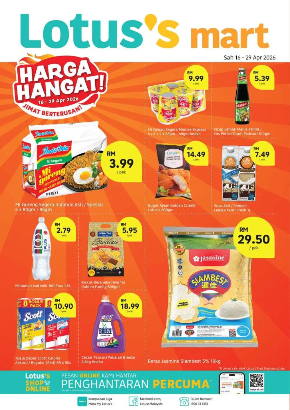 Lotus's Mart Duyong Harga Hangat | Ends 29 Apr | Grocery Deals
