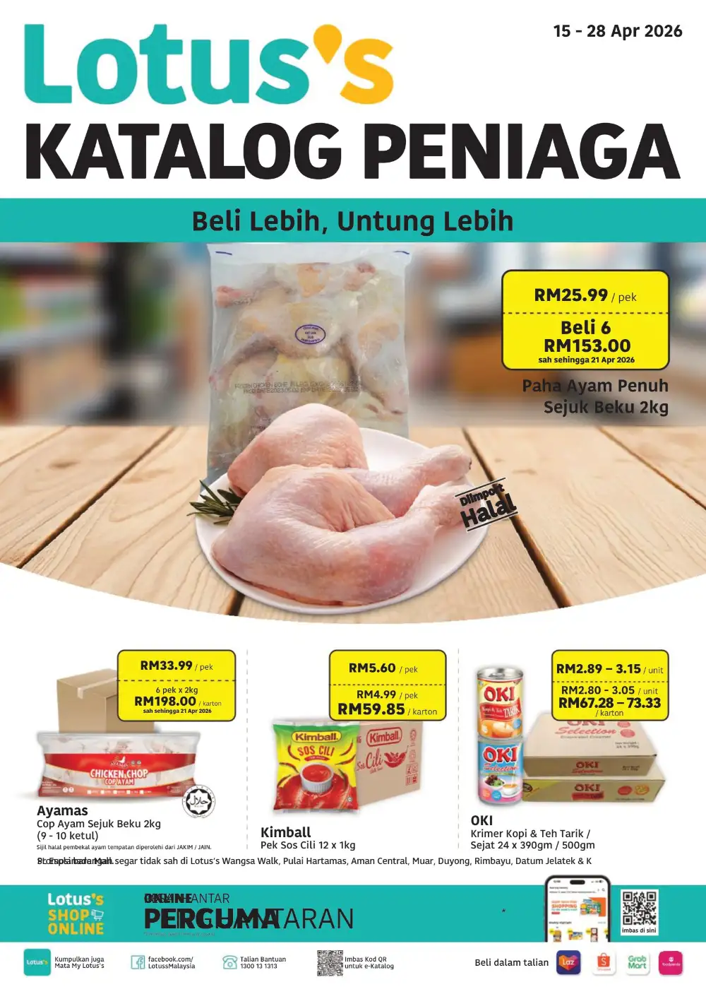 Lotus's Katalog Peniaga | Bulk Deals Ends 28 Apr | Beli Lebih Untung Lebih