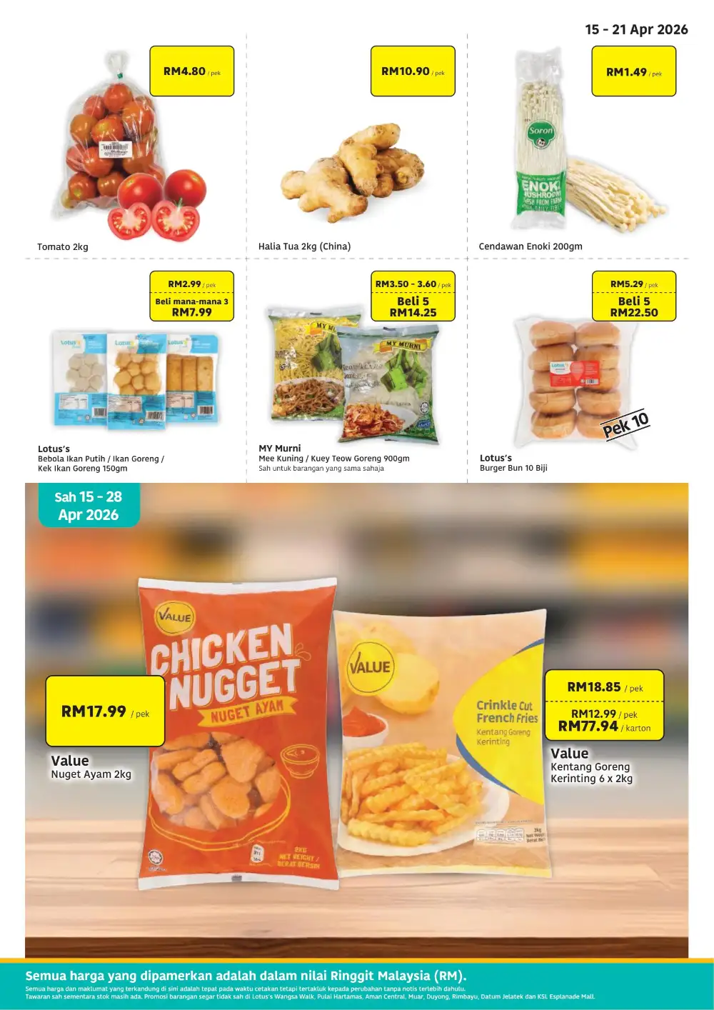 Lotus's Katalog Peniaga | Bulk Deals Ends 28 Apr | Beli Lebih Untung Lebih