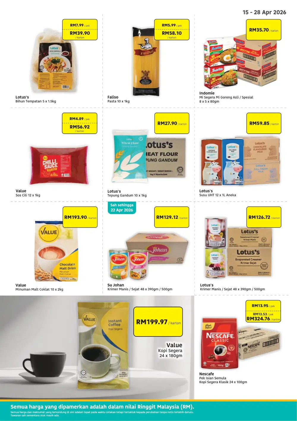 Lotus's Katalog Peniaga | Bulk Deals Ends 28 Apr | Beli Lebih Untung Lebih