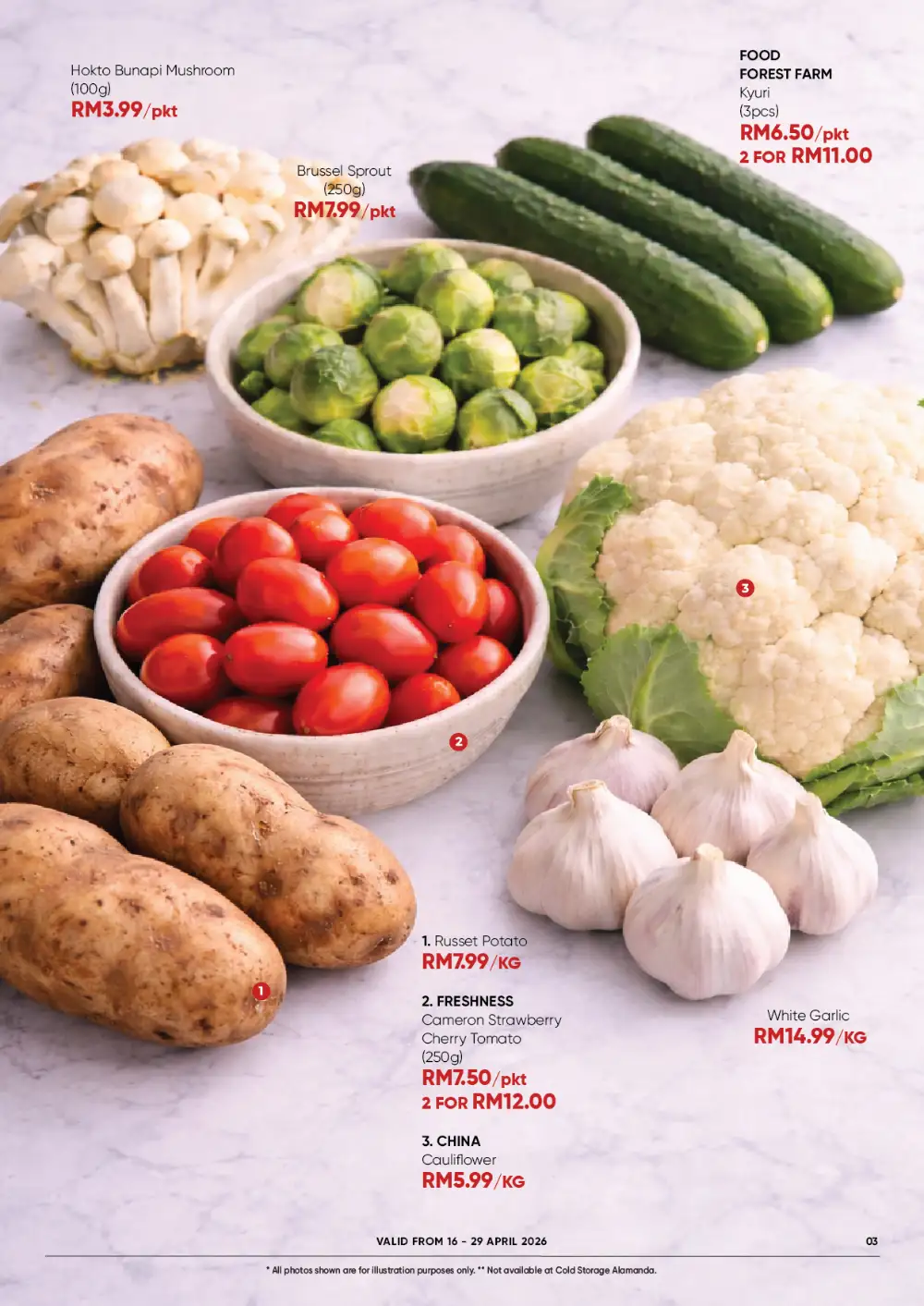 Cold Storage Malaysia Fresh Produce | Ends 29 Apr