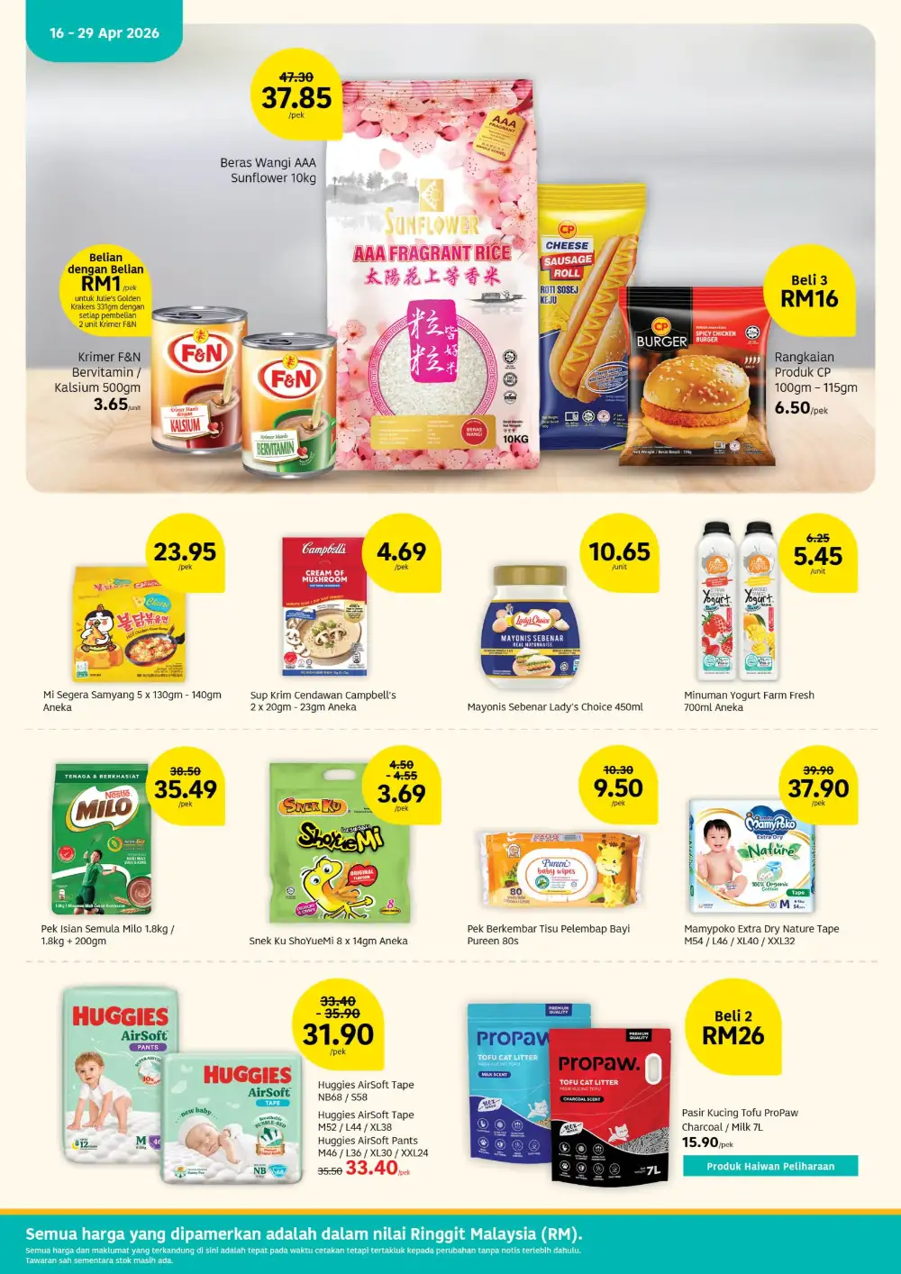 Lotus's Malaysia Harga Hangat | Ends 29 Apr | Jimat Berterusan