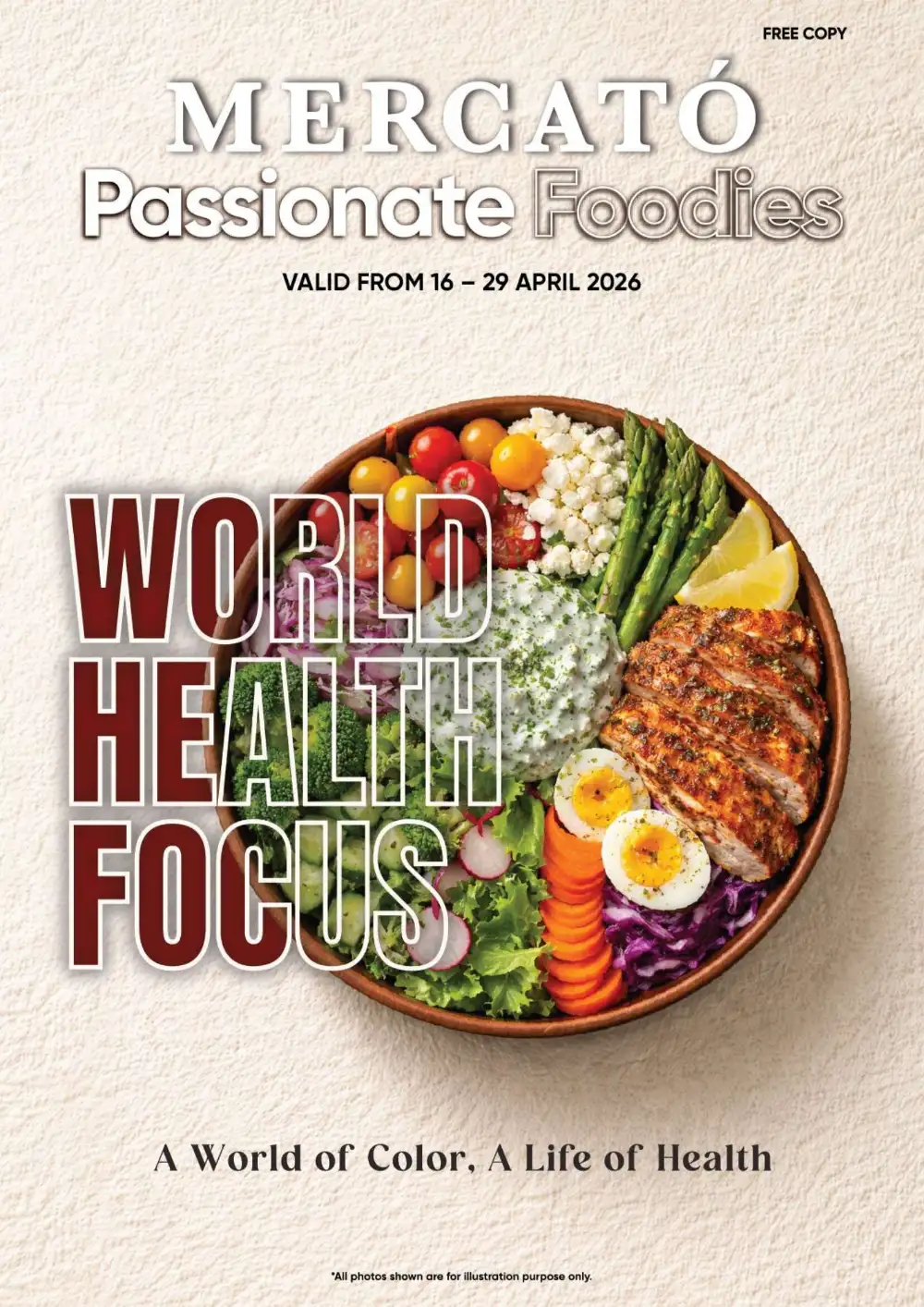 Mercató World Health Focus | Ends 29 Apr | Healthy Food Deals