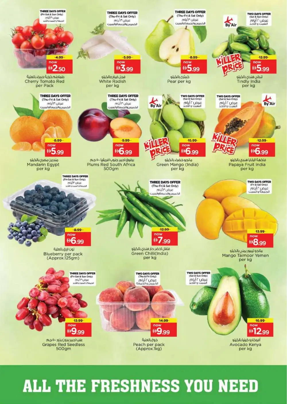 Nesto Al Warsan Summer Saver Offers - Grocery & Household Deals