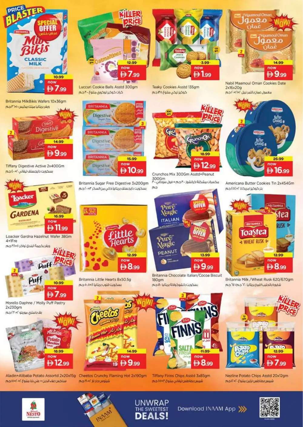 Nesto Al Warsan Summer Saver Offers - Grocery & Household Deals