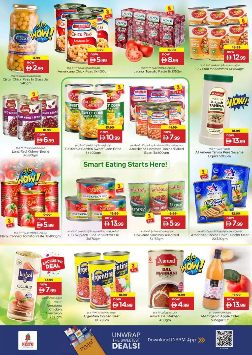 Nesto Al Warsan Summer Saver Offers - Grocery & Household Deals