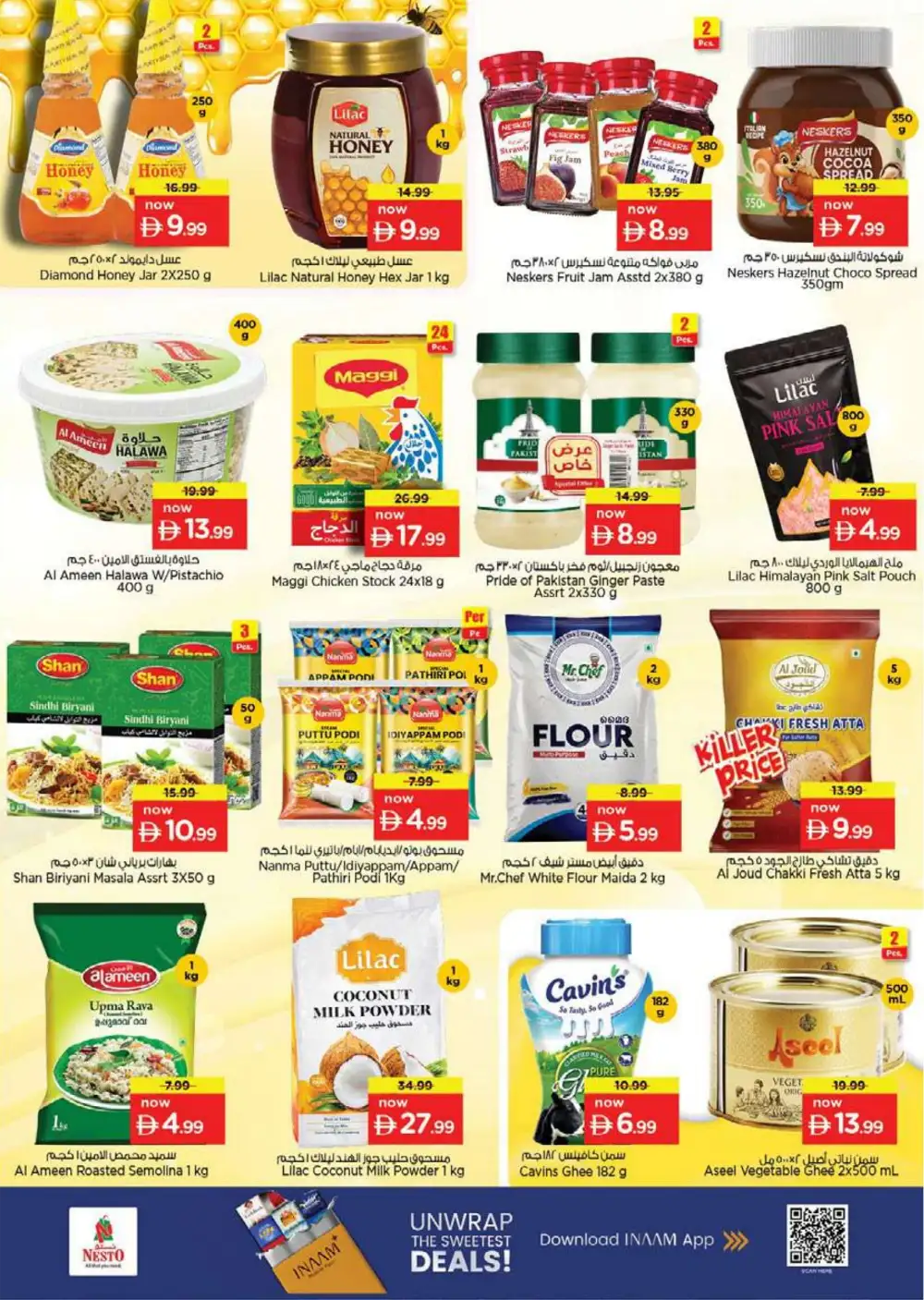Nesto Al Warsan Summer Saver Offers - Grocery & Household Deals
