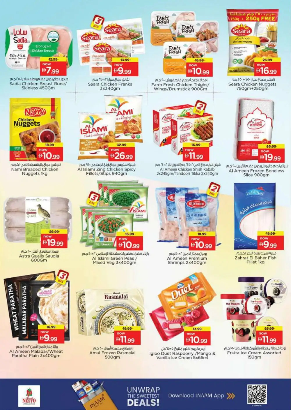 Nesto Al Warsan Summer Saver Offers - Grocery & Household Deals