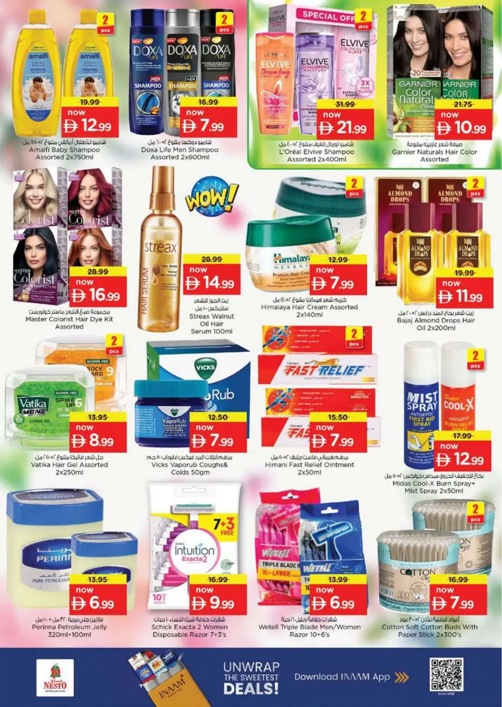 Nesto Al Warsan Summer Saver Offers - Grocery & Household Deals