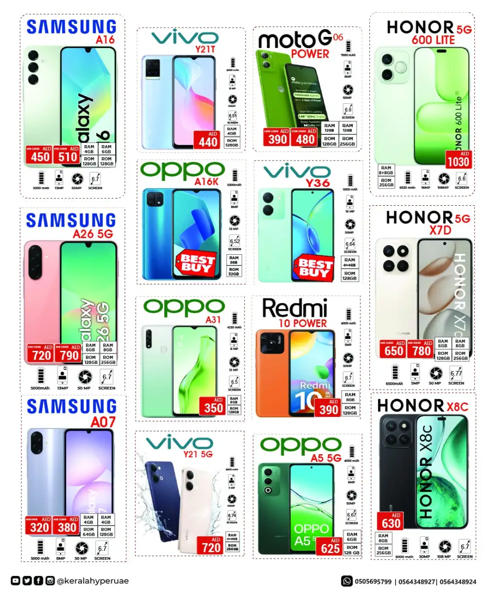 Kerala Hypermarket Ras Al Khaimah - Mid Week Sale April 16-19