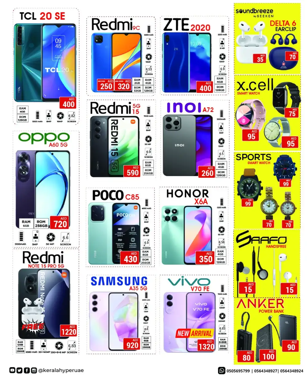 Kerala Hypermarket Ras Al Khaimah - Mid Week Sale April 16-19