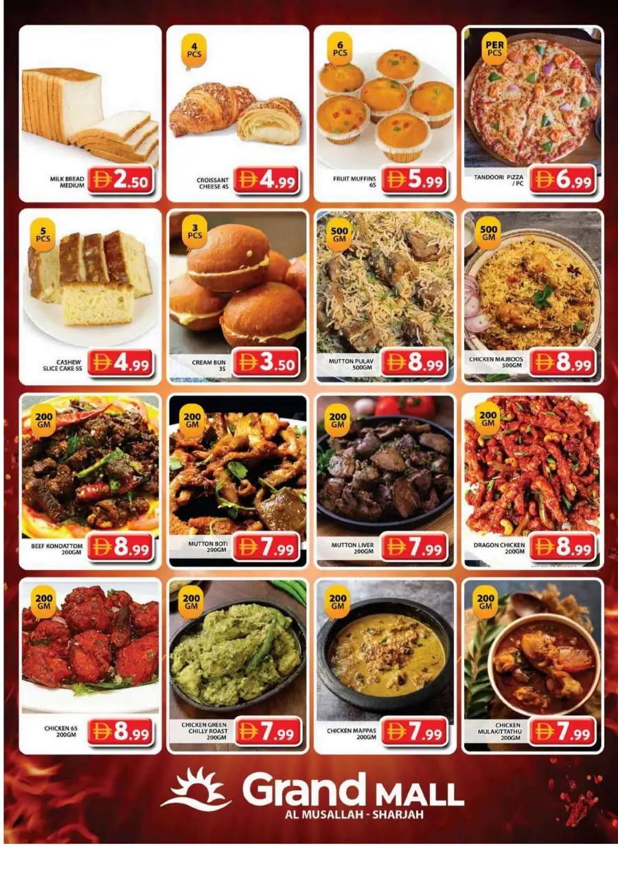 Grand Mall Al Musallah Sharjah | Half Price Sensation Offers 16–19 April