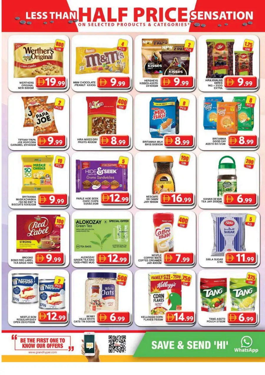 Grand Hyper Al Quoz Mall Offers | Half Price Sensation Deals April 16–19