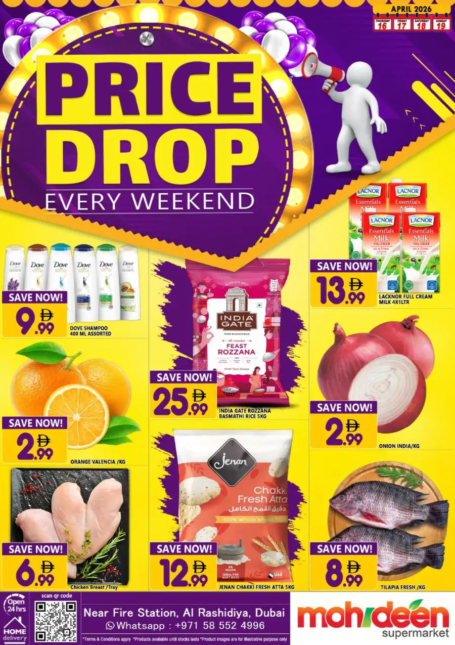 Mohideen Supermarket Rashidiya, Dubai | Weekend Price Drop Offers