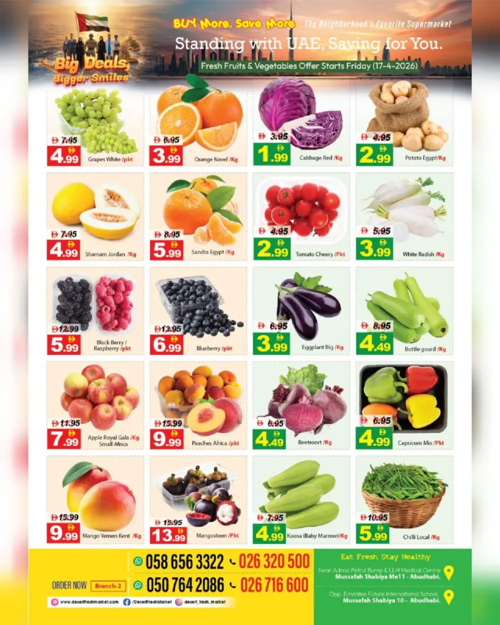 Desert Fresh Supermarket Musaffah Abu Dhabi Big Deals