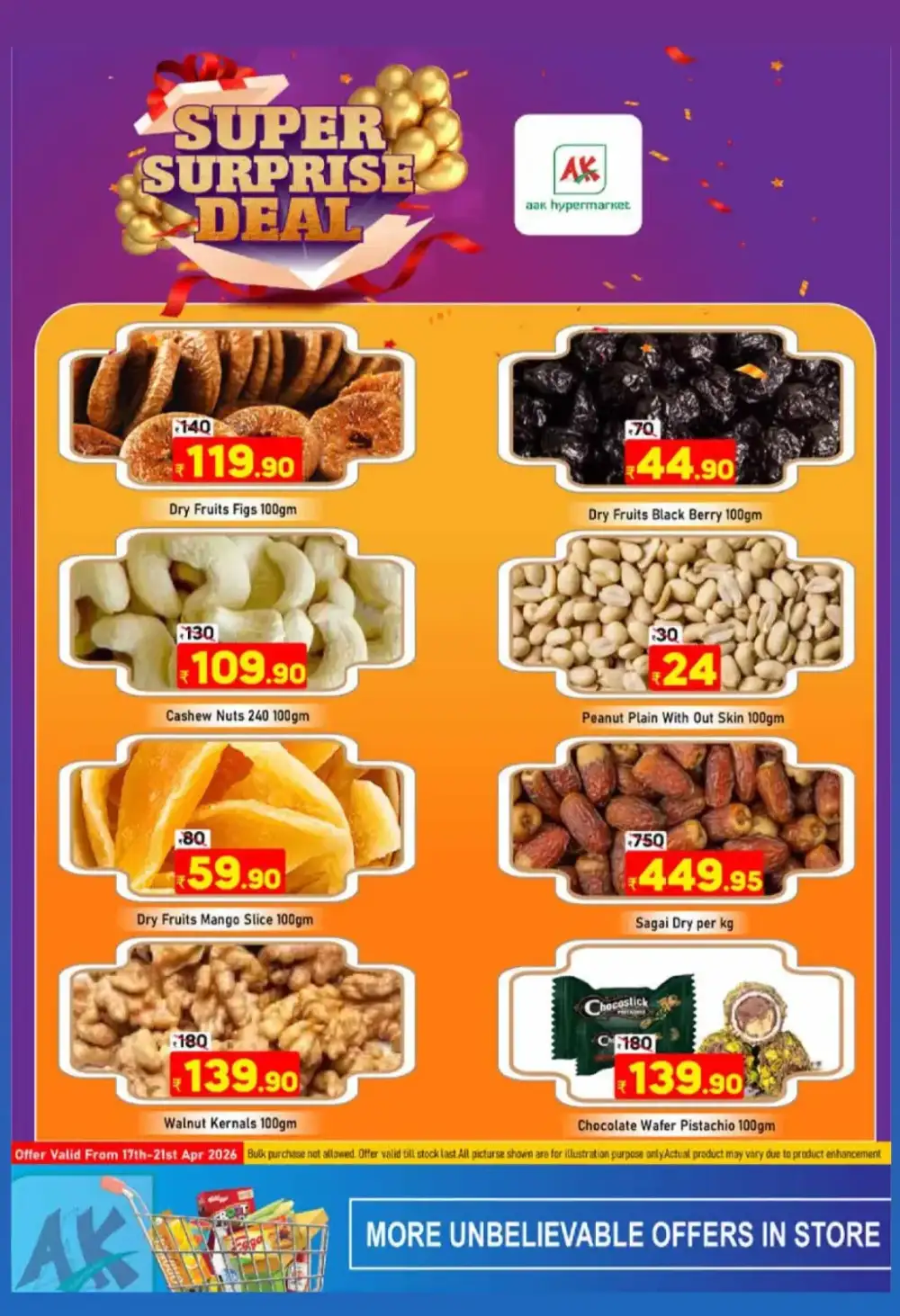 AAK Hypermarket Tirur Surprise Deal | Ends Tuesday