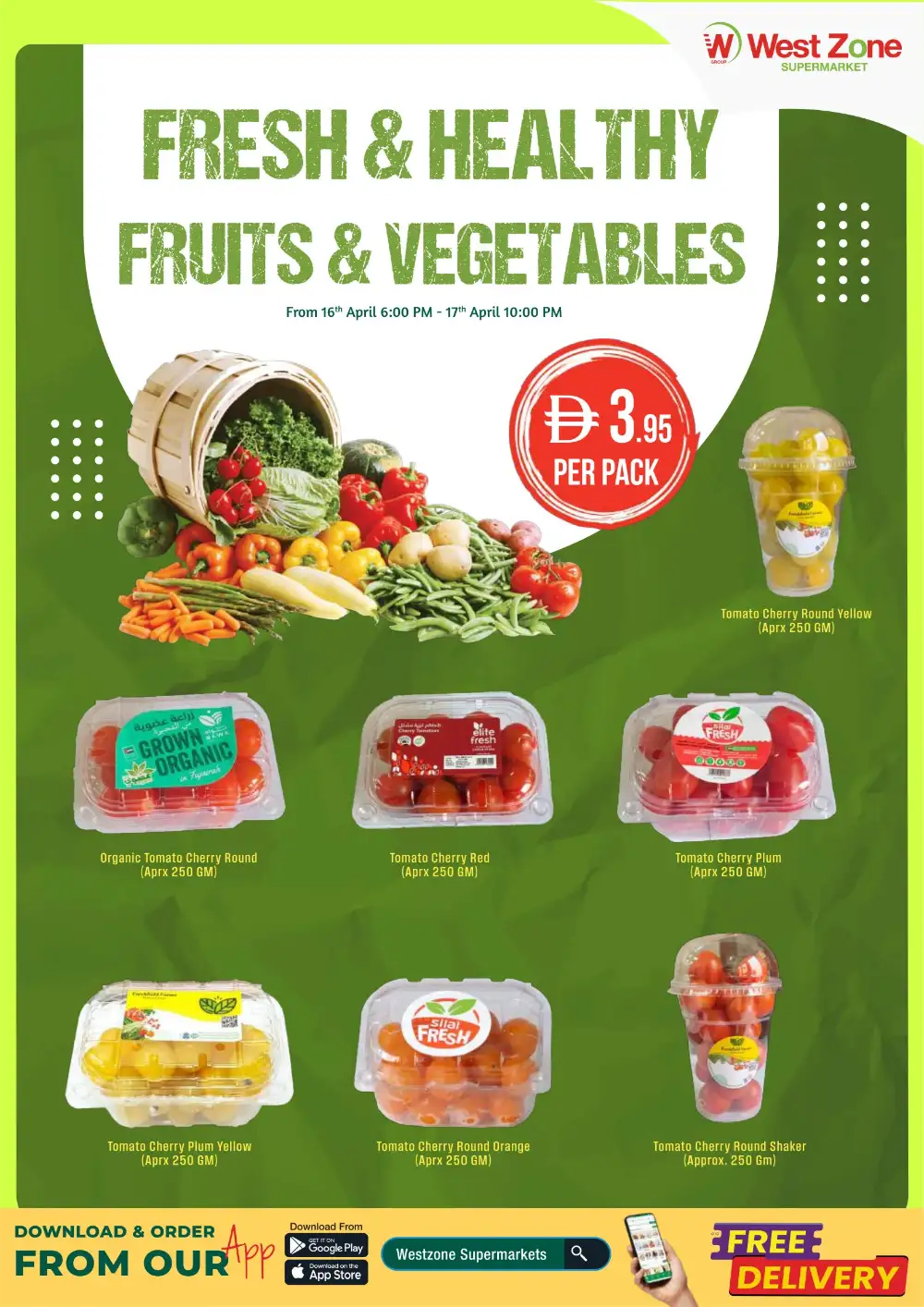 West Zone Supermarket Dubai Farm Fresh Fruit Offers