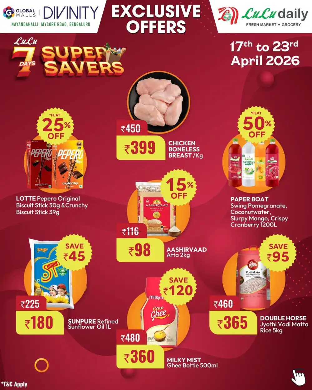 LuLu Daily Global Malls Bengaluru 7 Days Super Savers page 5