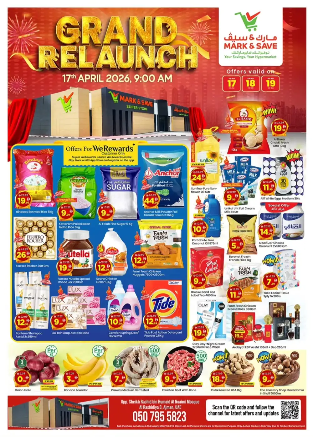 Mark & Save Ajman Al Rashidiya Grand Relaunch Offers