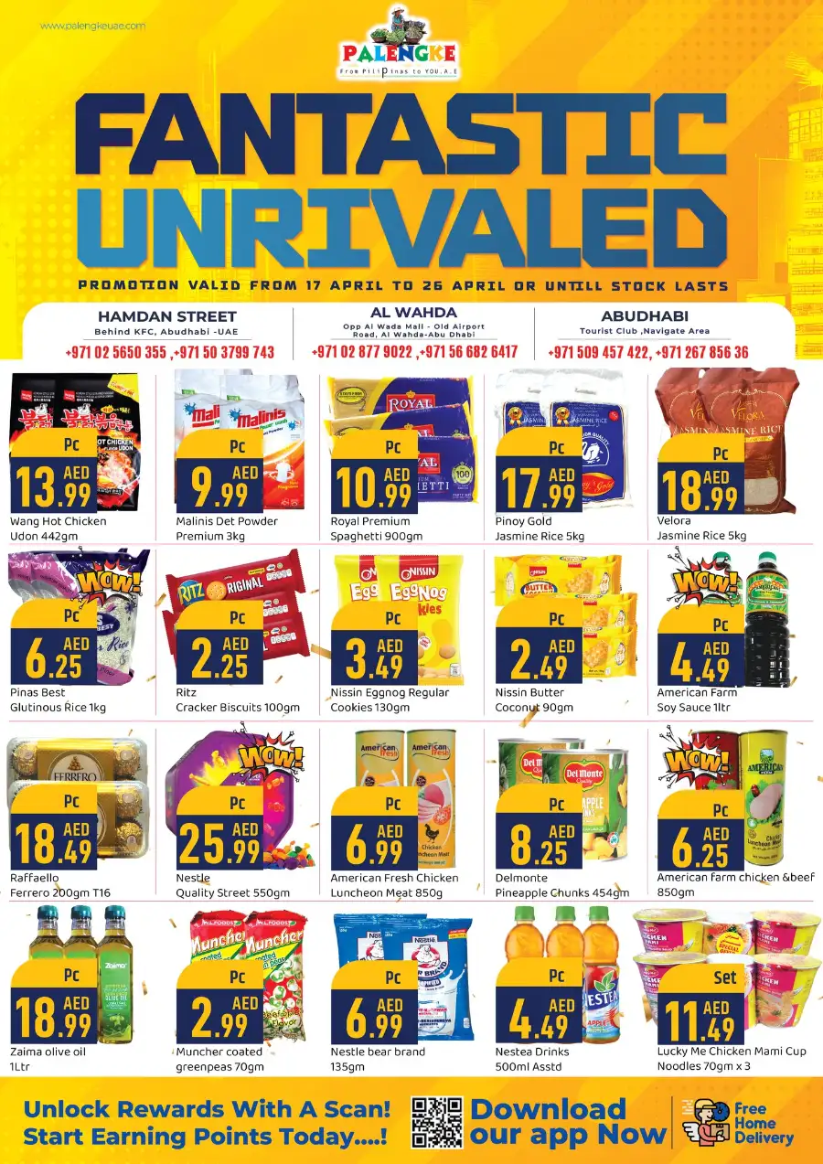 Palengke Abu Dhabi | Fantastic Unrivaled Grocery Deals & Offers Apr 17–26
