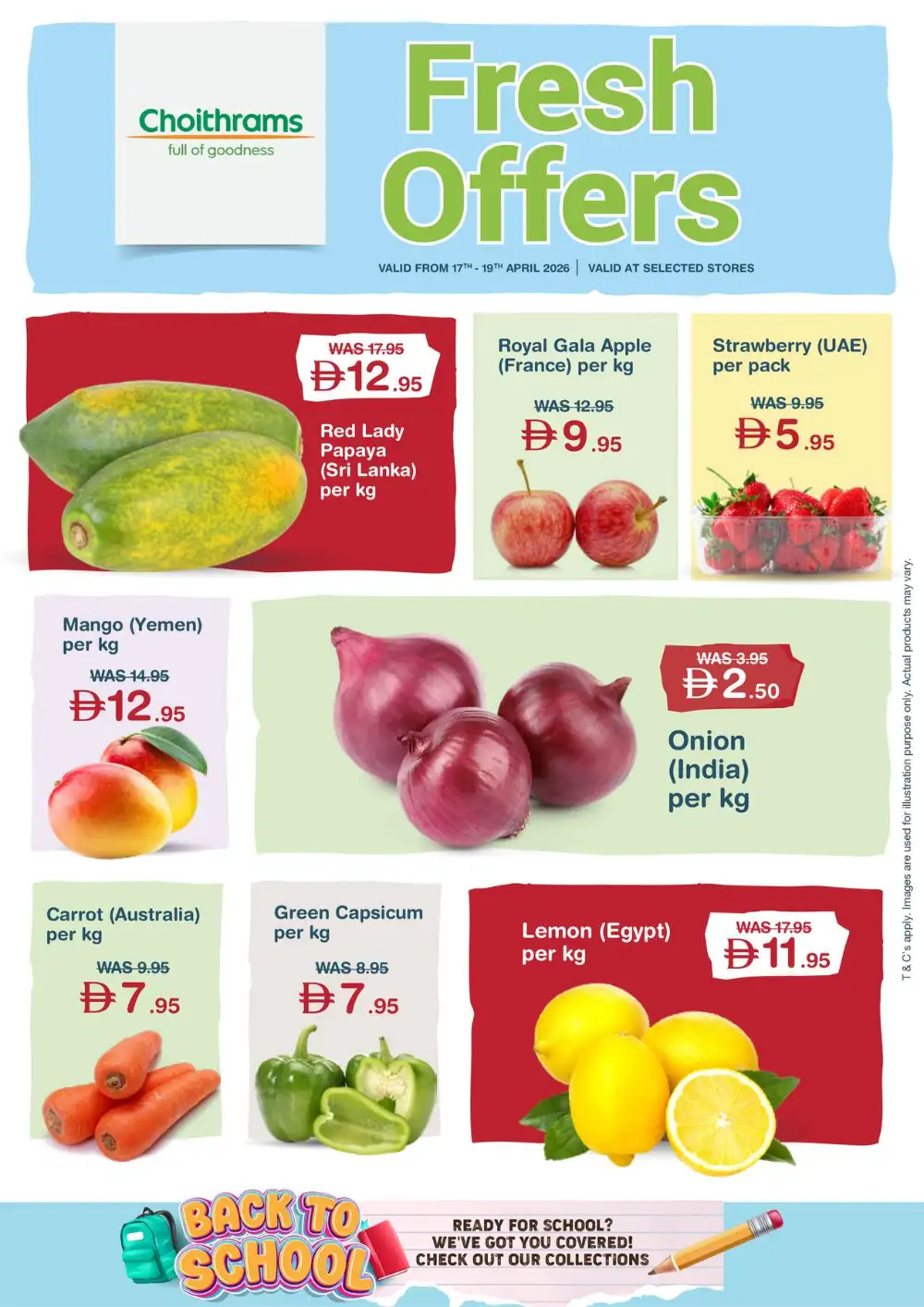 Choithrams Fresh Offers | Ends Sunday