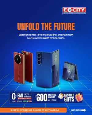 ECity UAE Foldable Smartphones Offers | 0% EMI & Gifts | Ends Soon In Ecity Electronics Dubai,Abu Dhabi,Sharjah / Ajman