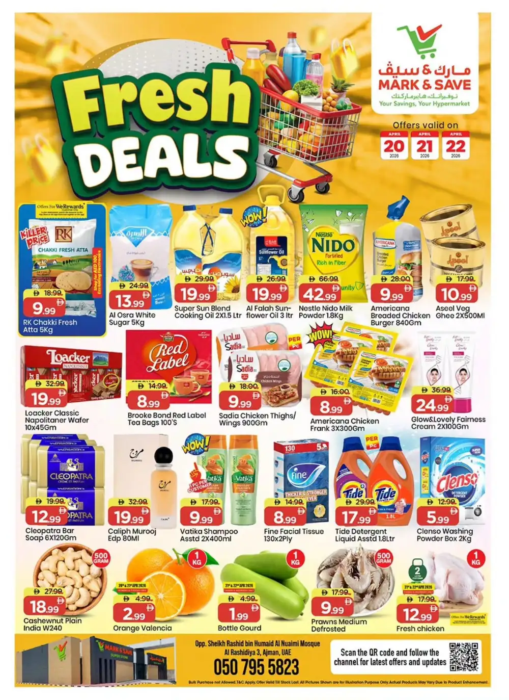 Mark & Save Ajman Fresh Deals: Apr 20-22 Offers page 1
