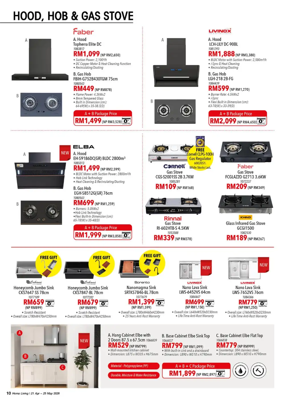 HomePro Malaysia: 60% Off Home Living Sale page 10