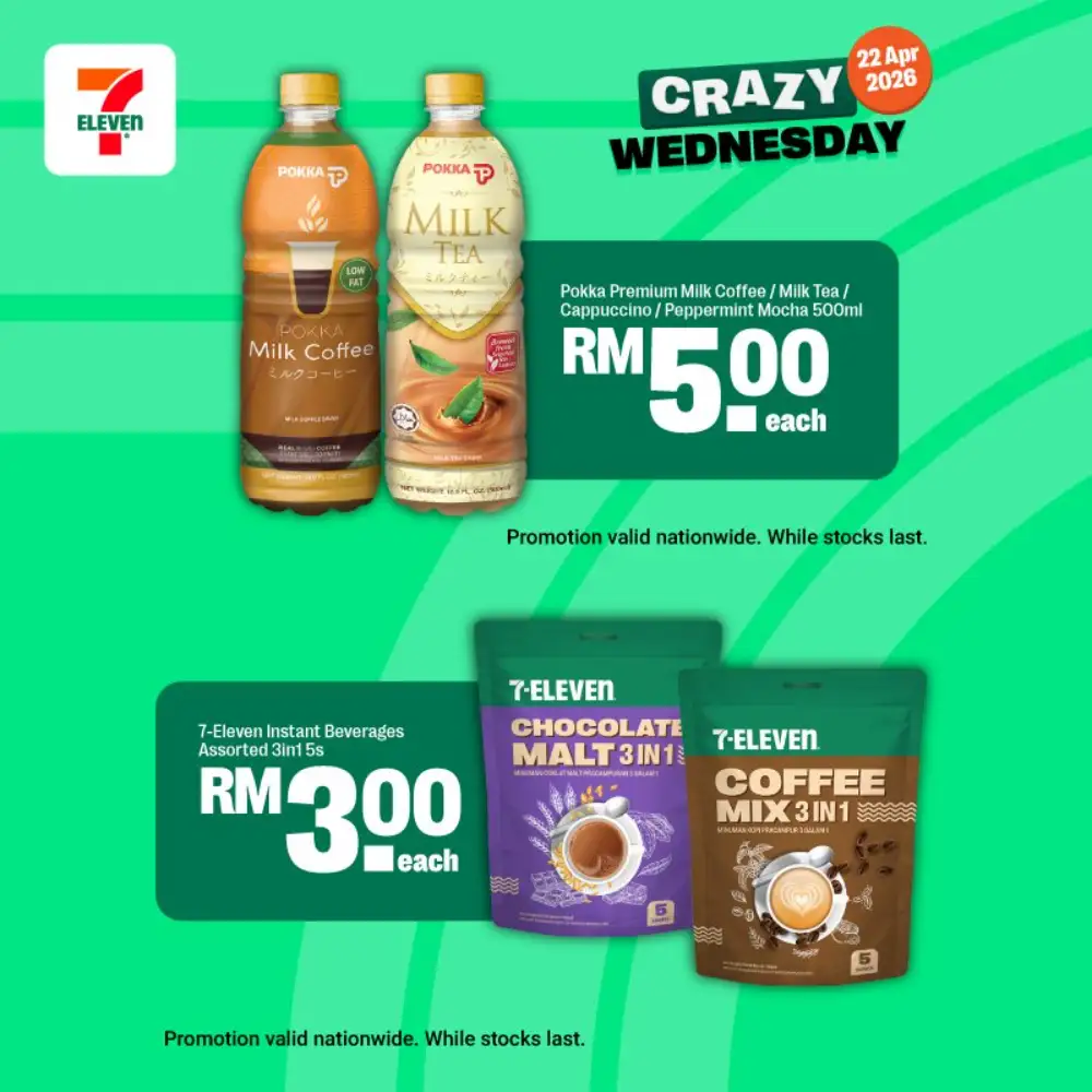 7-Eleven Malaysia: Crazy Wednesday Deals April 22 page 12