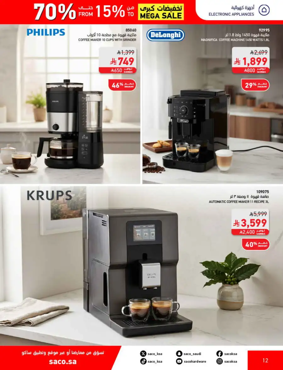 SACO  Mega Sale: Up to 70% Off Home Improvement page 12