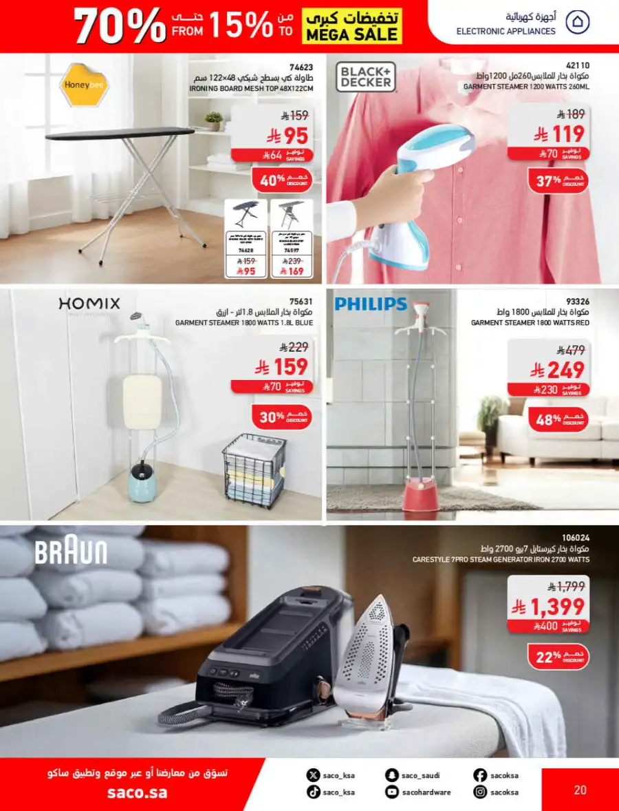 SACO  Mega Sale: Up to 70% Off Home Improvement page 20