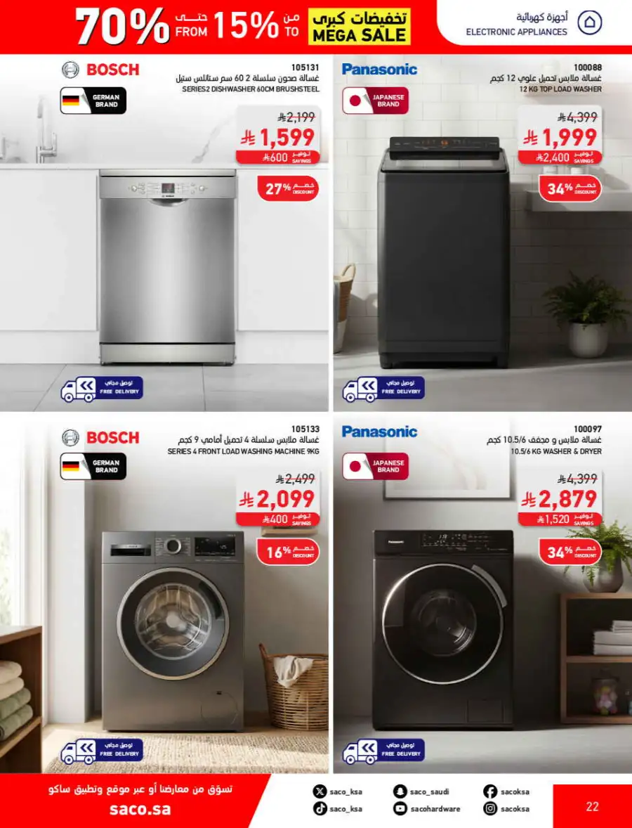 SACO  Mega Sale: Up to 70% Off Home Improvement page 22