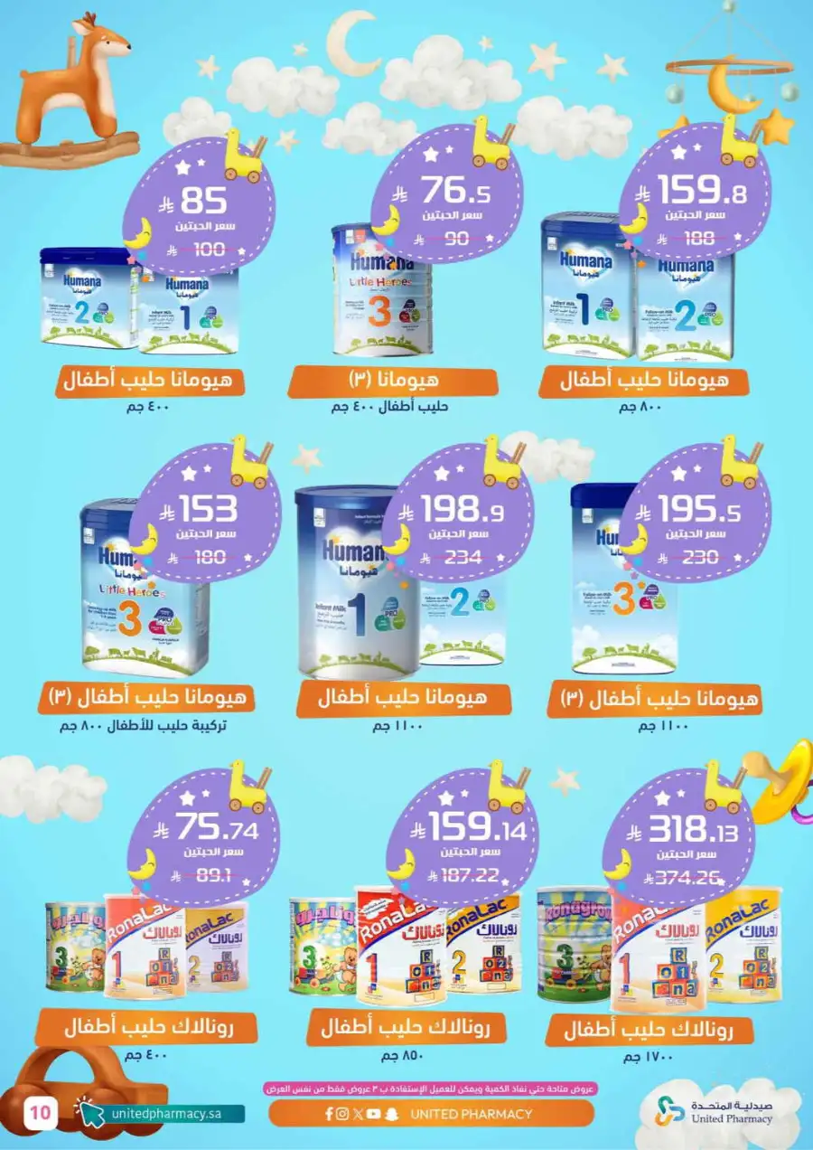 United Pharmacy KSA Baby Care Offers page 11