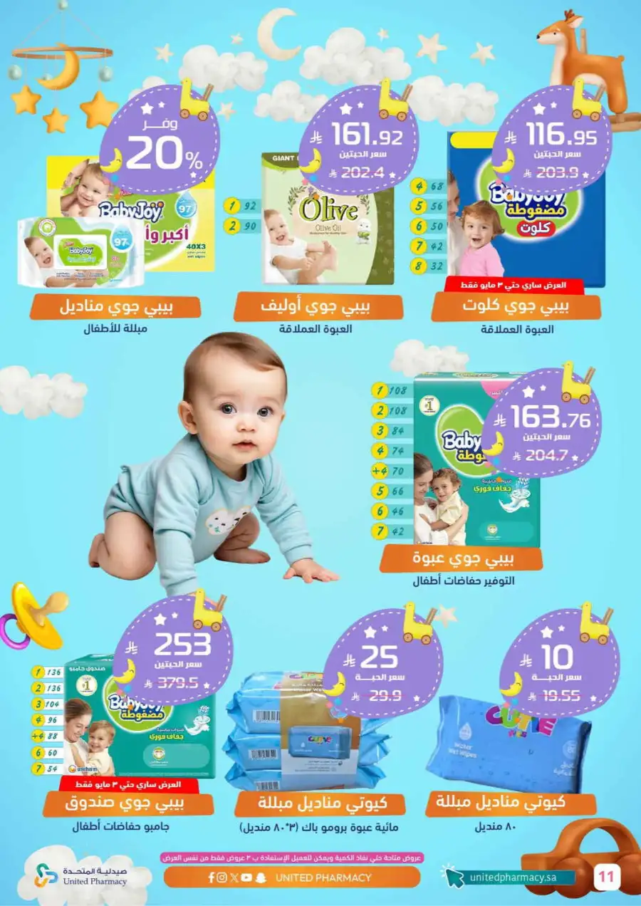 United Pharmacy KSA Baby Care Offers page 12