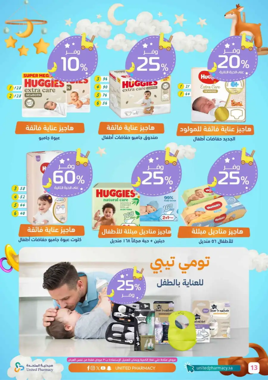 United Pharmacy KSA Baby Care Offers page 14
