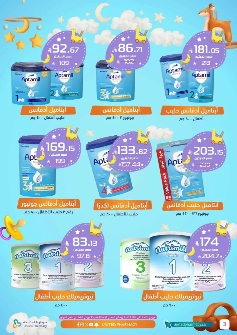 United Pharmacy KSA Baby Care Offers page 4