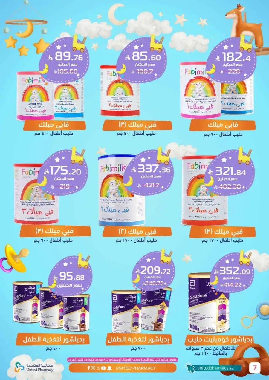 United Pharmacy KSA Baby Care Offers page 8