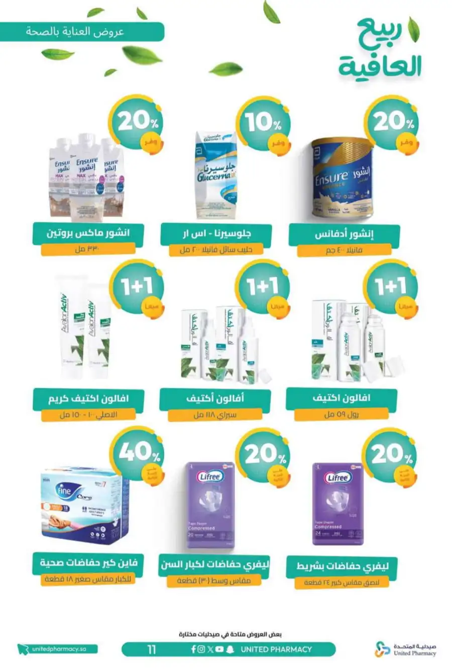 United Pharmacy KSA Spring Wellness Offers page 14