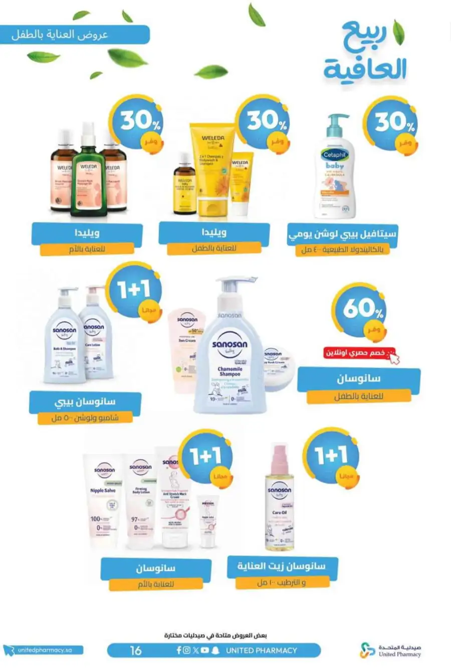 United Pharmacy KSA Spring Wellness Offers page 19