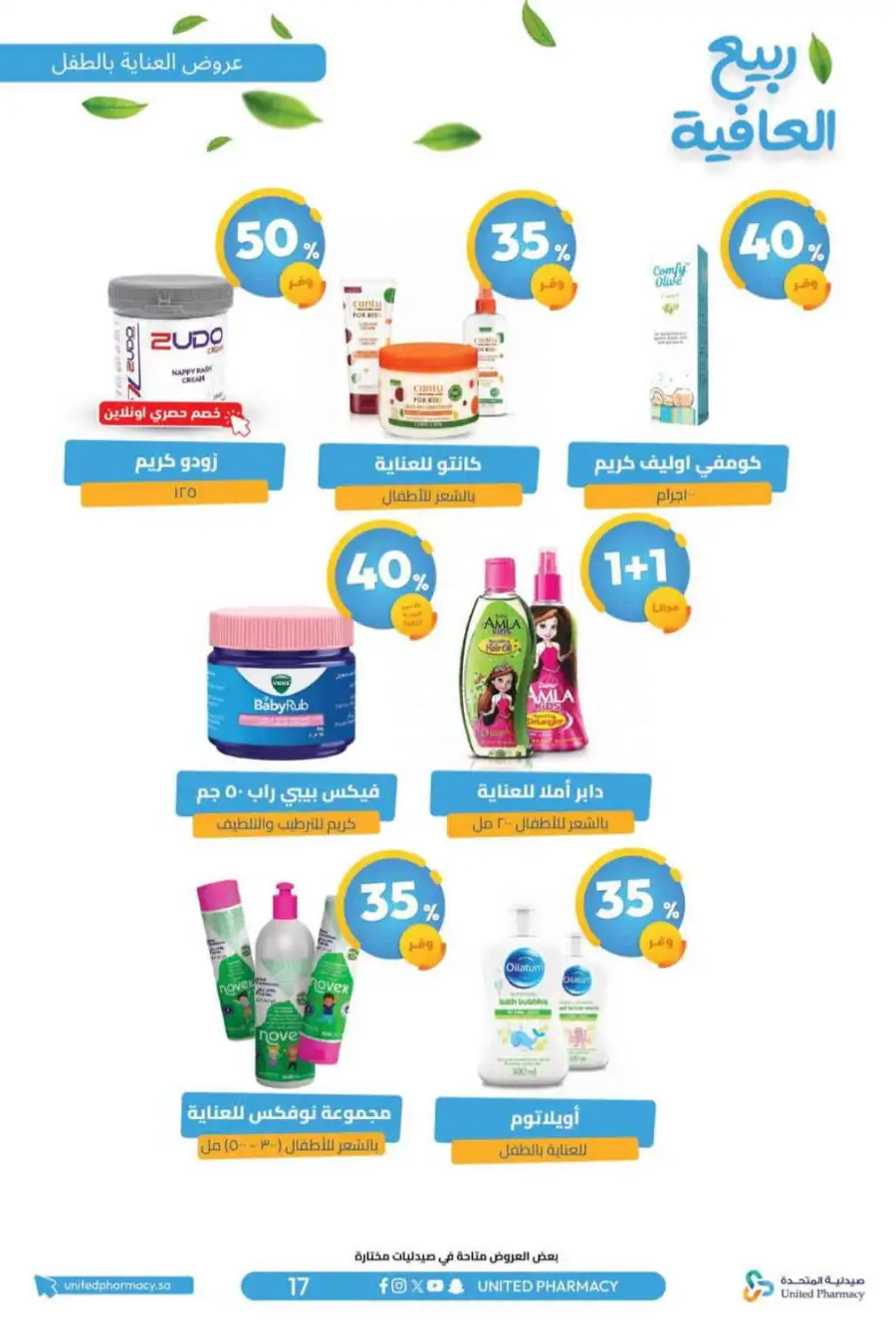 United Pharmacy KSA Spring Wellness Offers page 20