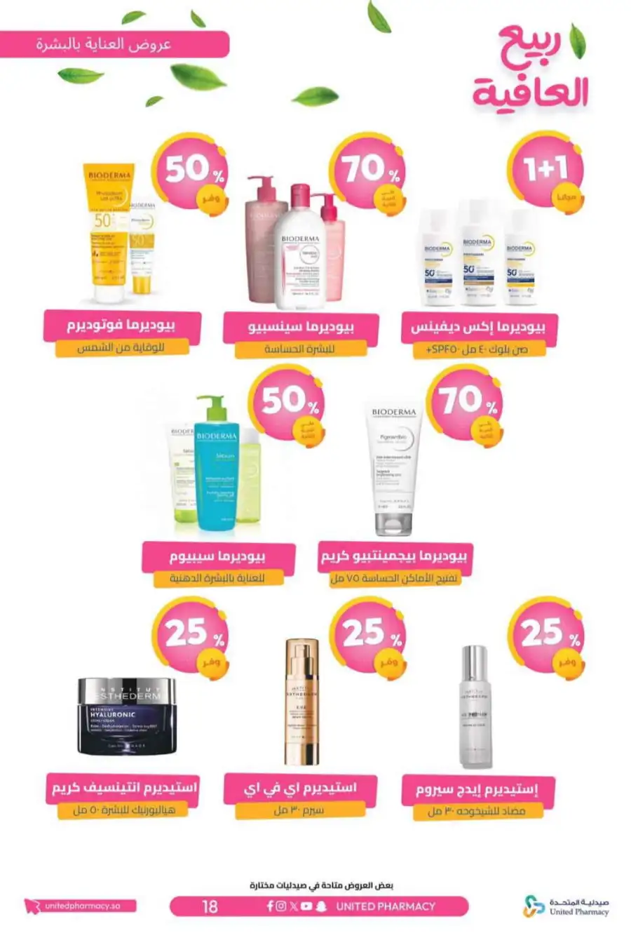 United Pharmacy KSA Spring Wellness Offers page 21