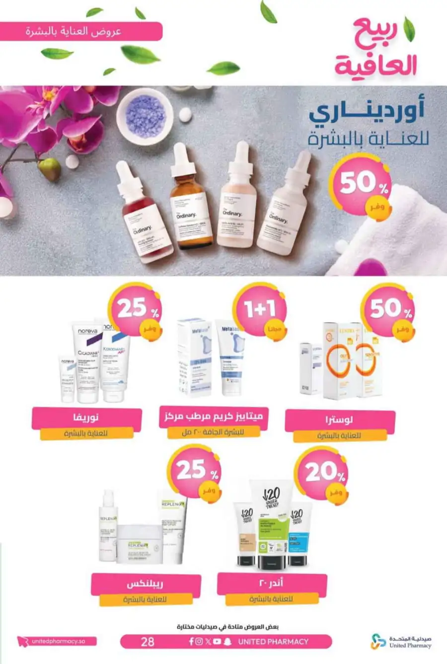United Pharmacy KSA Spring Wellness Offers page 31