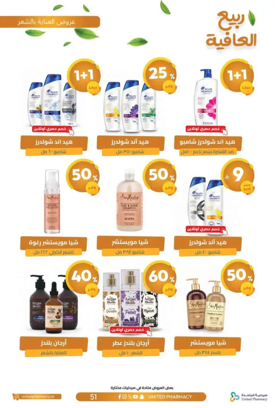 United Pharmacy KSA Spring Wellness Offers page 54