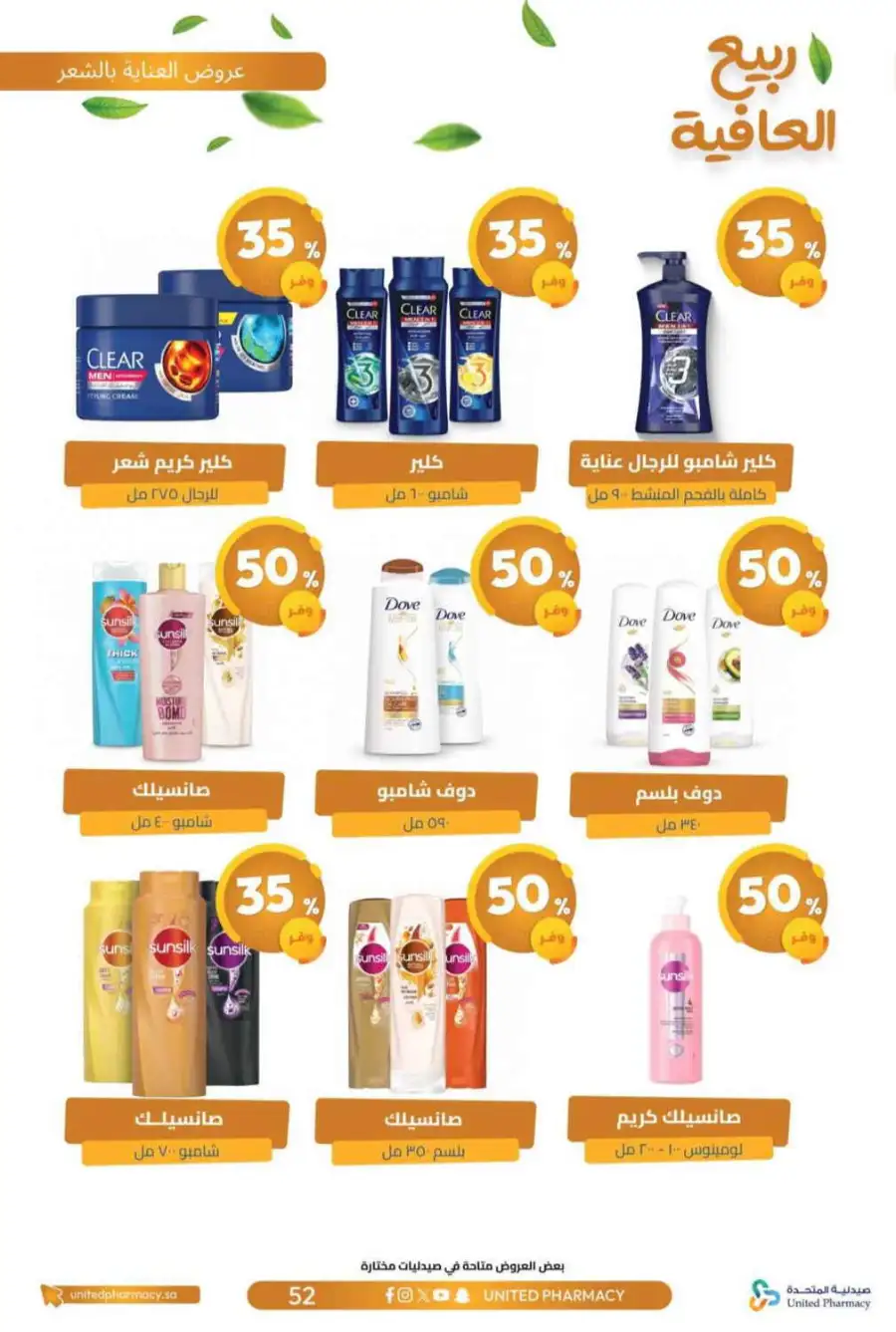 United Pharmacy KSA Spring Wellness Offers page 55