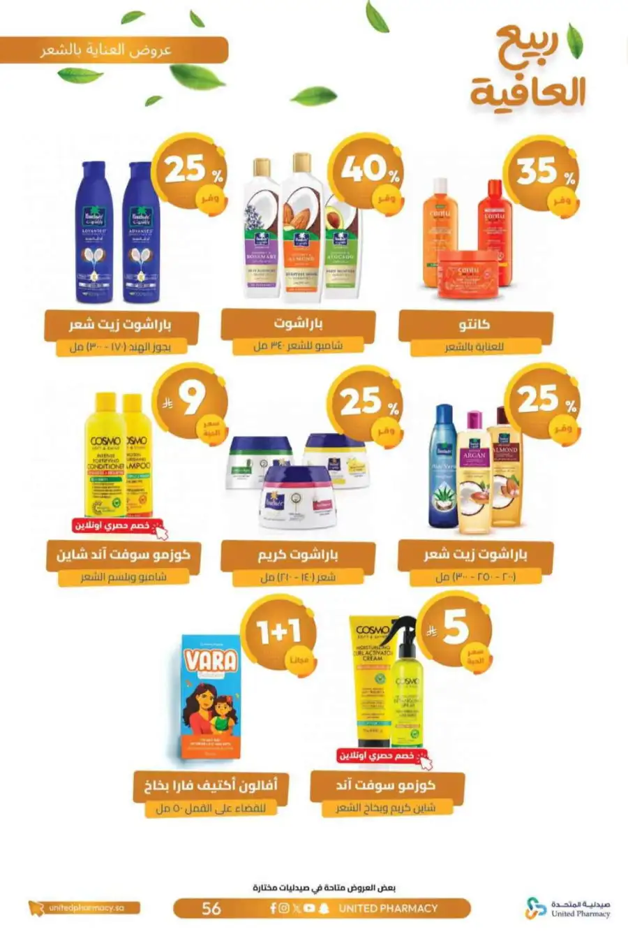 United Pharmacy KSA Spring Wellness Offers page 59