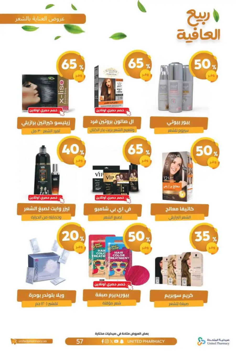 United Pharmacy KSA Spring Wellness Offers page 60
